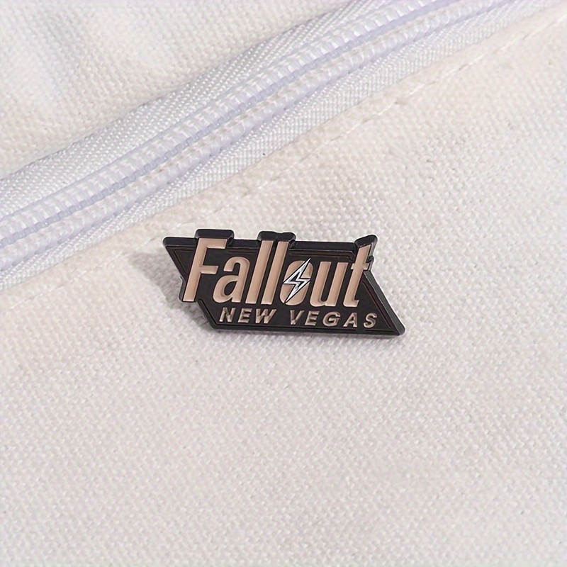 Fallout New Vegas Cartoon Metal Badges, Niche Design Gift