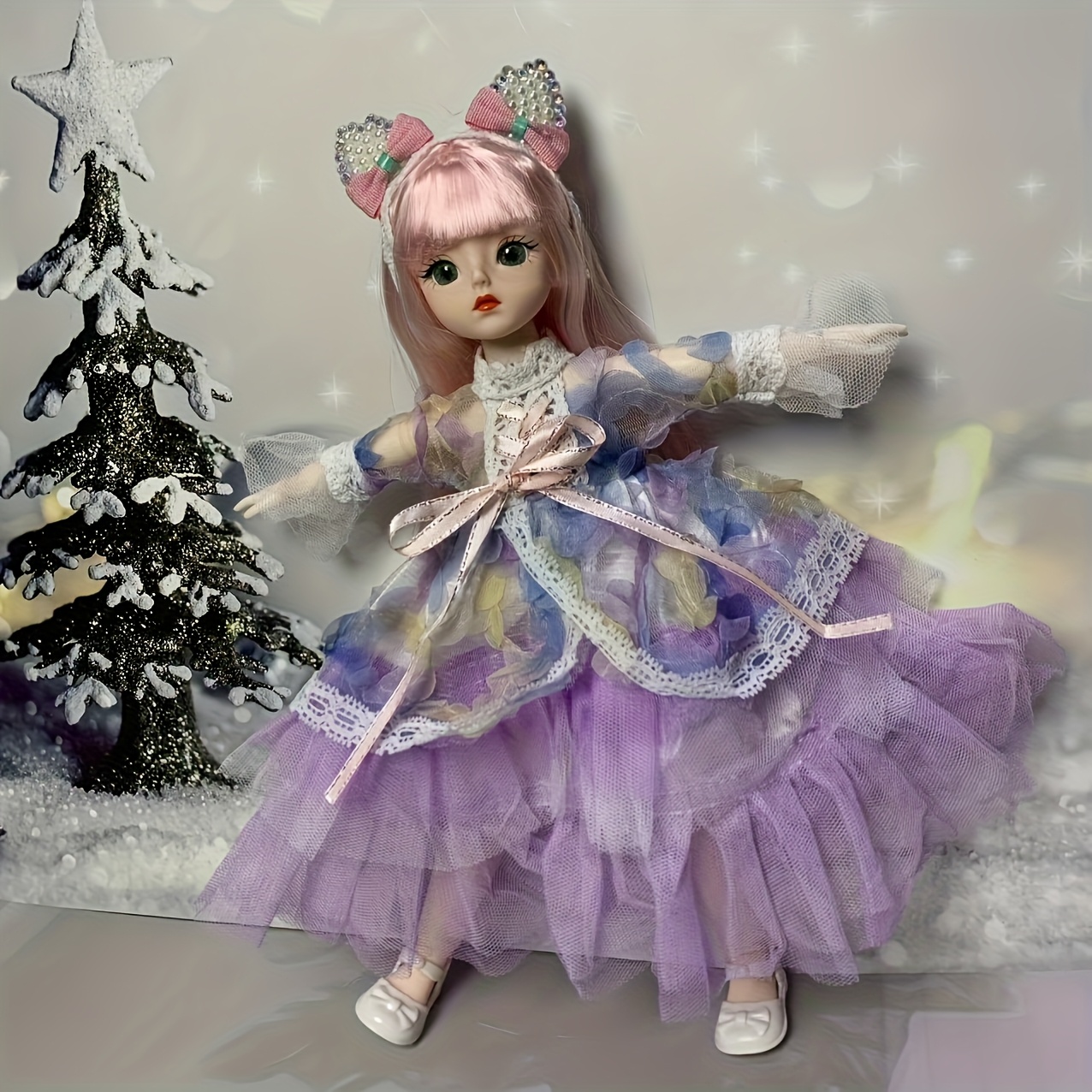 open lace back dress Light Purple A-line Sweetheart Tulle Formal Dress, Light Purple Long P   Cutedressy
