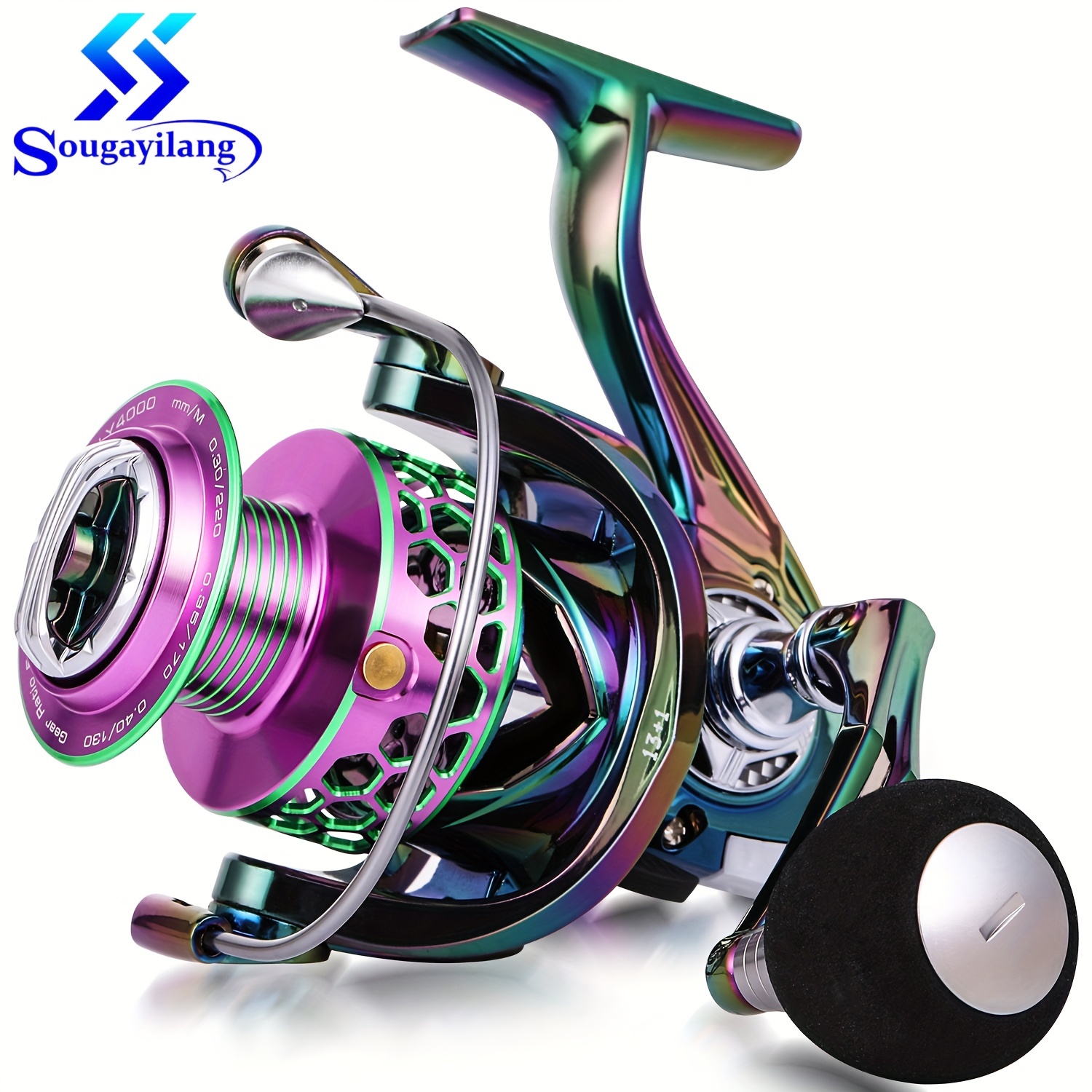 BESPORTBLE 2 Pcs Fishing Reel Open Face Reel Smooth Reel Powerful Reel  Fishing Spool Fishing Gear Reels Freshwater