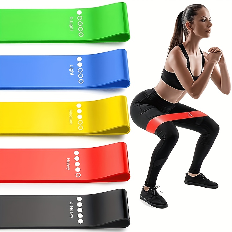 Full Body Workout Resistance Bands Set for Yoga, Pilates & Strength Training