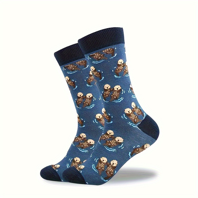 

Mixed Pair Mid-calf Socks-sy-