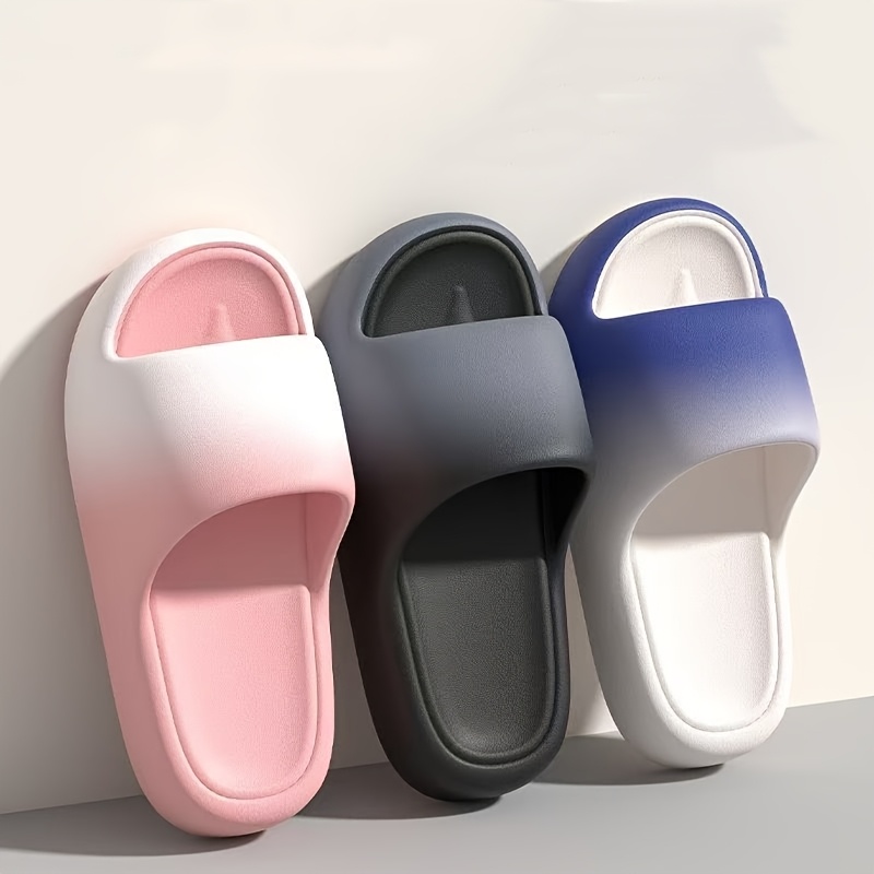 gradual thick soled home sandals fashionable outdoor womens slippers womens fashion sandals suitable for   men and women couples slippers mens   sandals gifts suitable for   holidays
