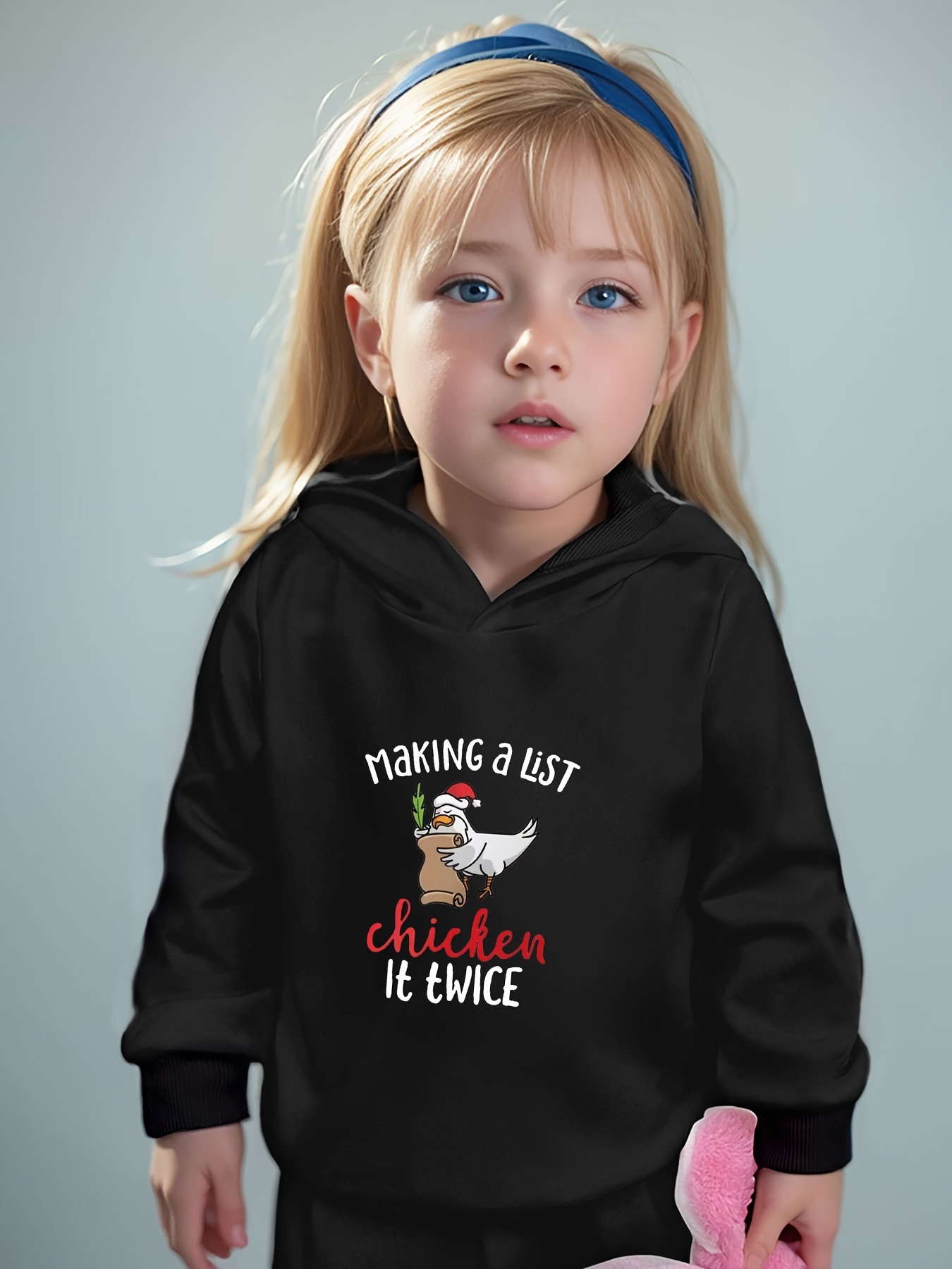 Baby girl black hoodie best sale