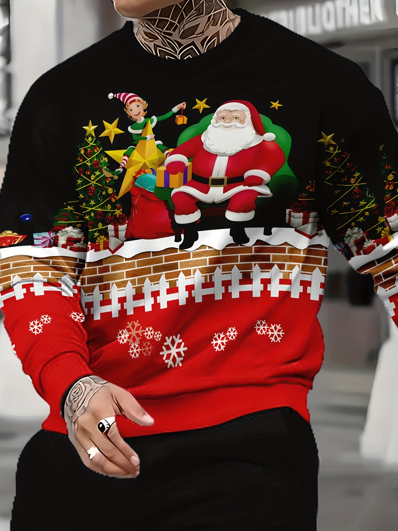 Weiße Weihnachtsoutfit Online | Herren