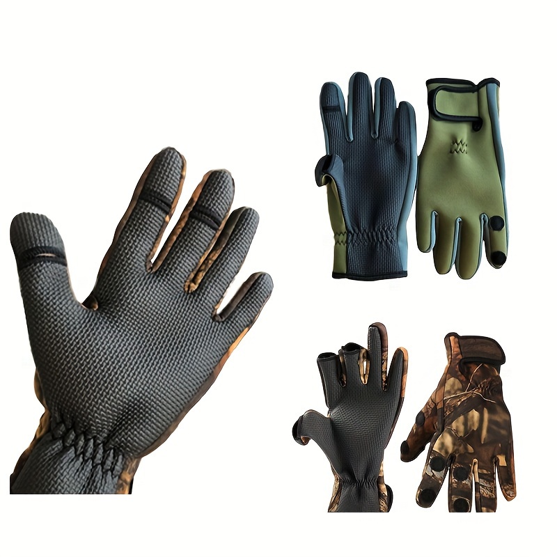 Camo Gloves - Temu