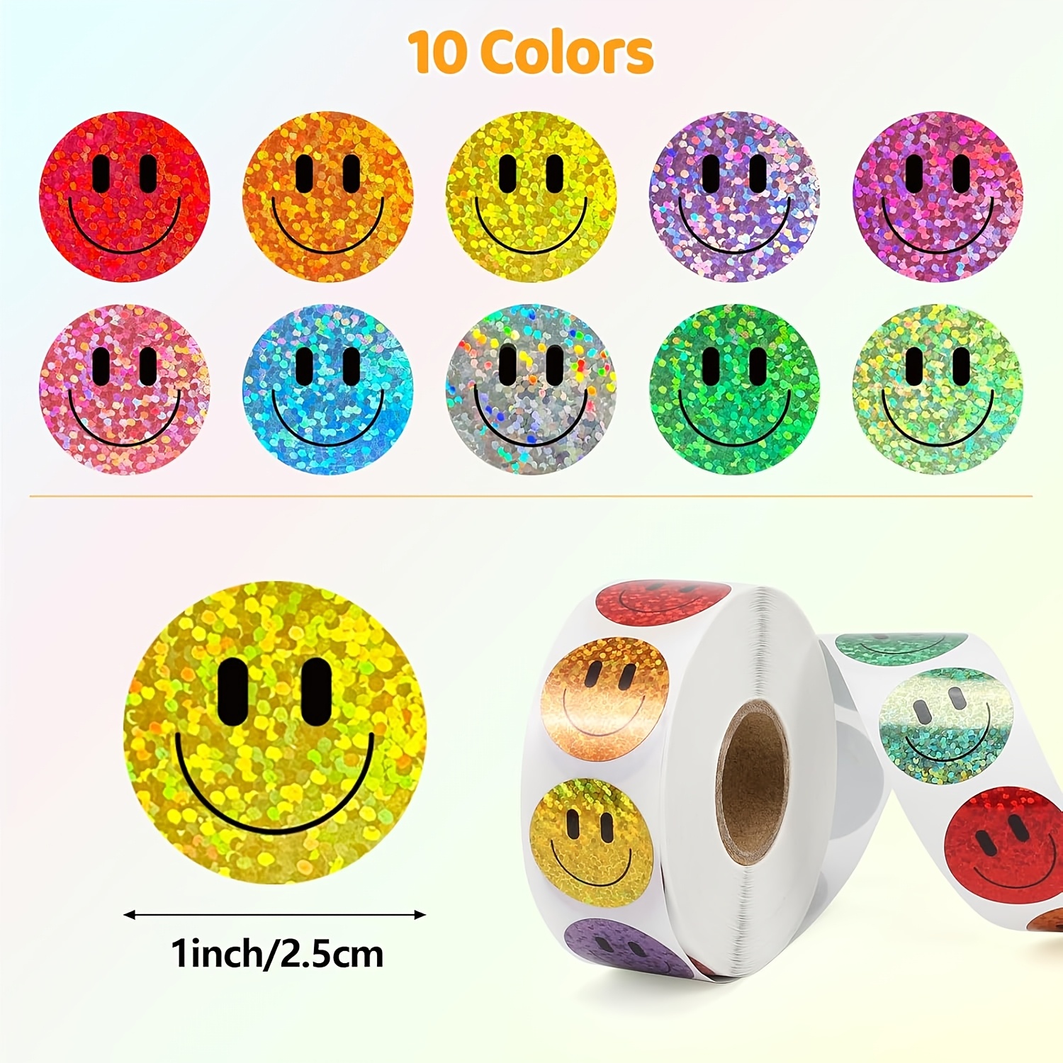 TEMU 2200pcs Face Stickers For Gift Boxes, Envelope Stickers, Gift Stickers, Holiday Decorations, Sticker Decorations, Holiday Gifts, Christmas Gifts