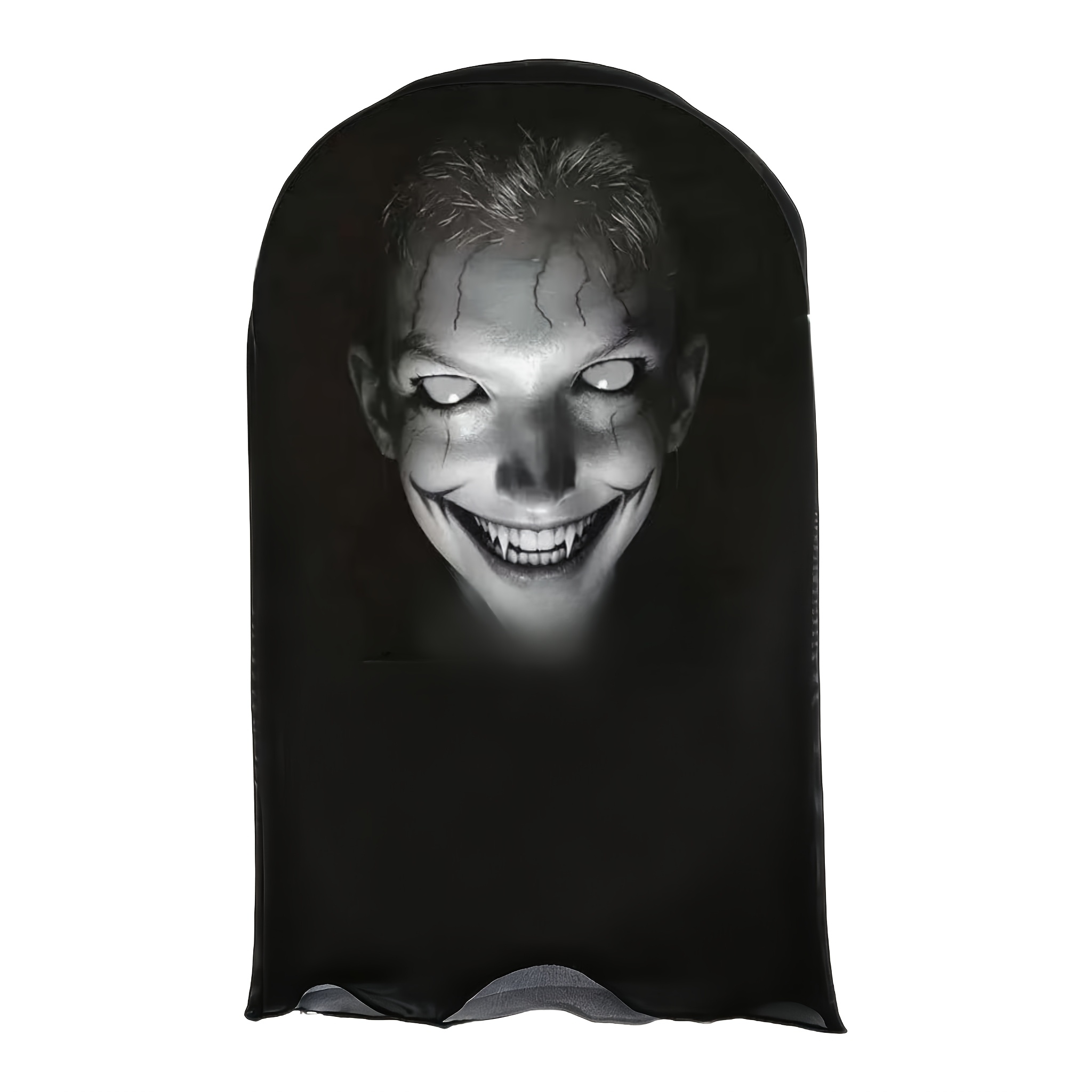 Pale Grinning Face Mask, Halloween Costume Prop