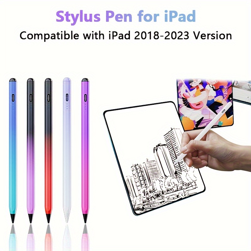

Stylus Pen For , Pencil For 10th 9th Gen, Pen Pencil For Air 5/4/3rd, Pro 11/12.9 Inch, With Palm Rejection & Tilt Sensitivity, Magnetic Stylus Pen, Chroma