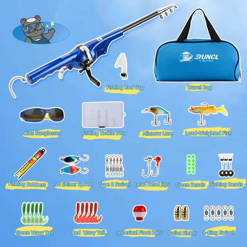 fishing rod set compact collapsible fishing rod reel - Temu fishing rod set compact collapsible fishing rod reel - Temu