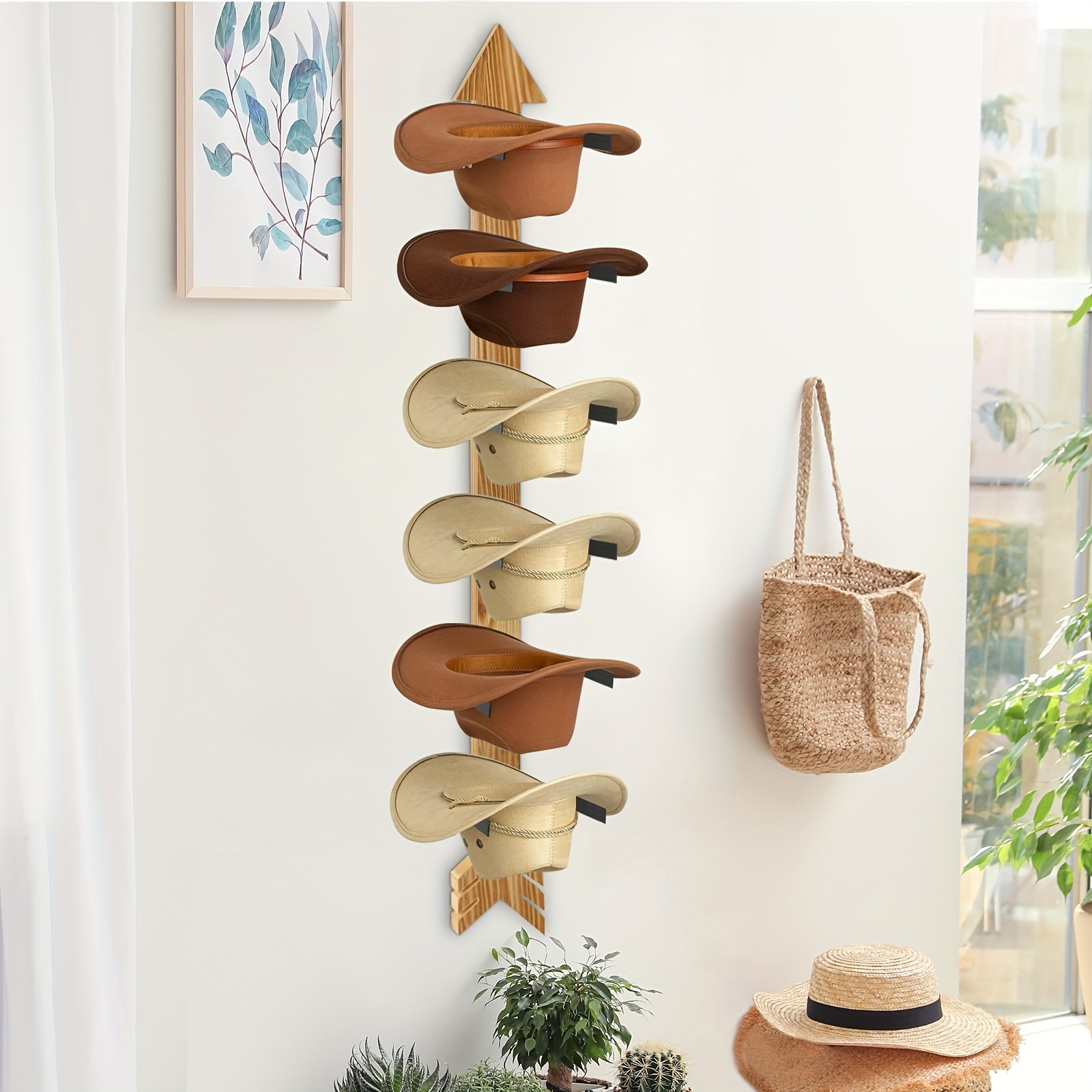 Cowboy Hat Holder Taozun Cowboy Hat Rack Pieces DIY Hat