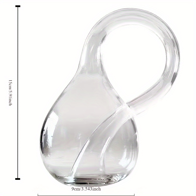 Image of A Four-dimensional Klein Bottle | Glass Art Craft, Mathematical Model, Ideal For Day And Teacher's Day Gifts, Student Mathematics Geometry Teaching, Home Desktop Decoration