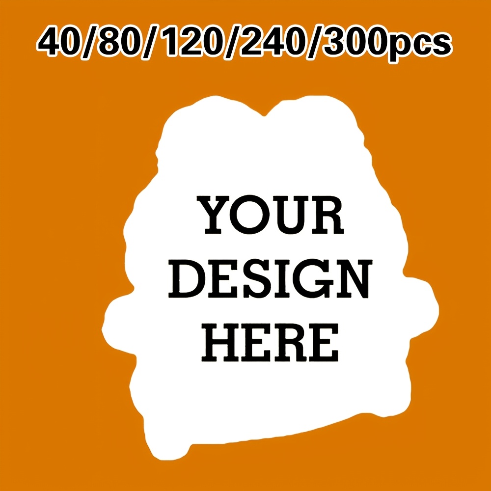 TEMU Personalized Photo Text Custom Self-adhesive Paper, Cut Into Square Or Rectangular Shapes, Suitable For Skateboards, Laptops, And Other