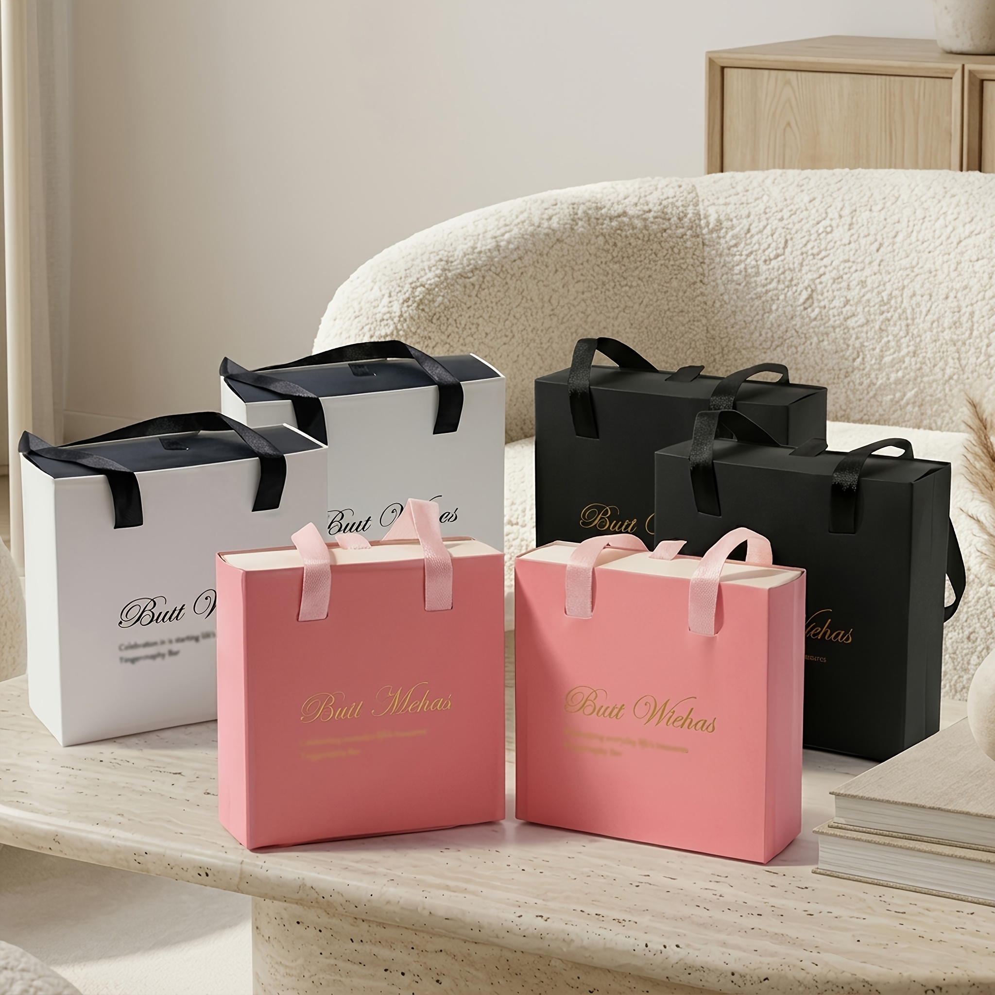 9pcs Portable Jewelry Storage Boxes with Handle, Travel Organizer