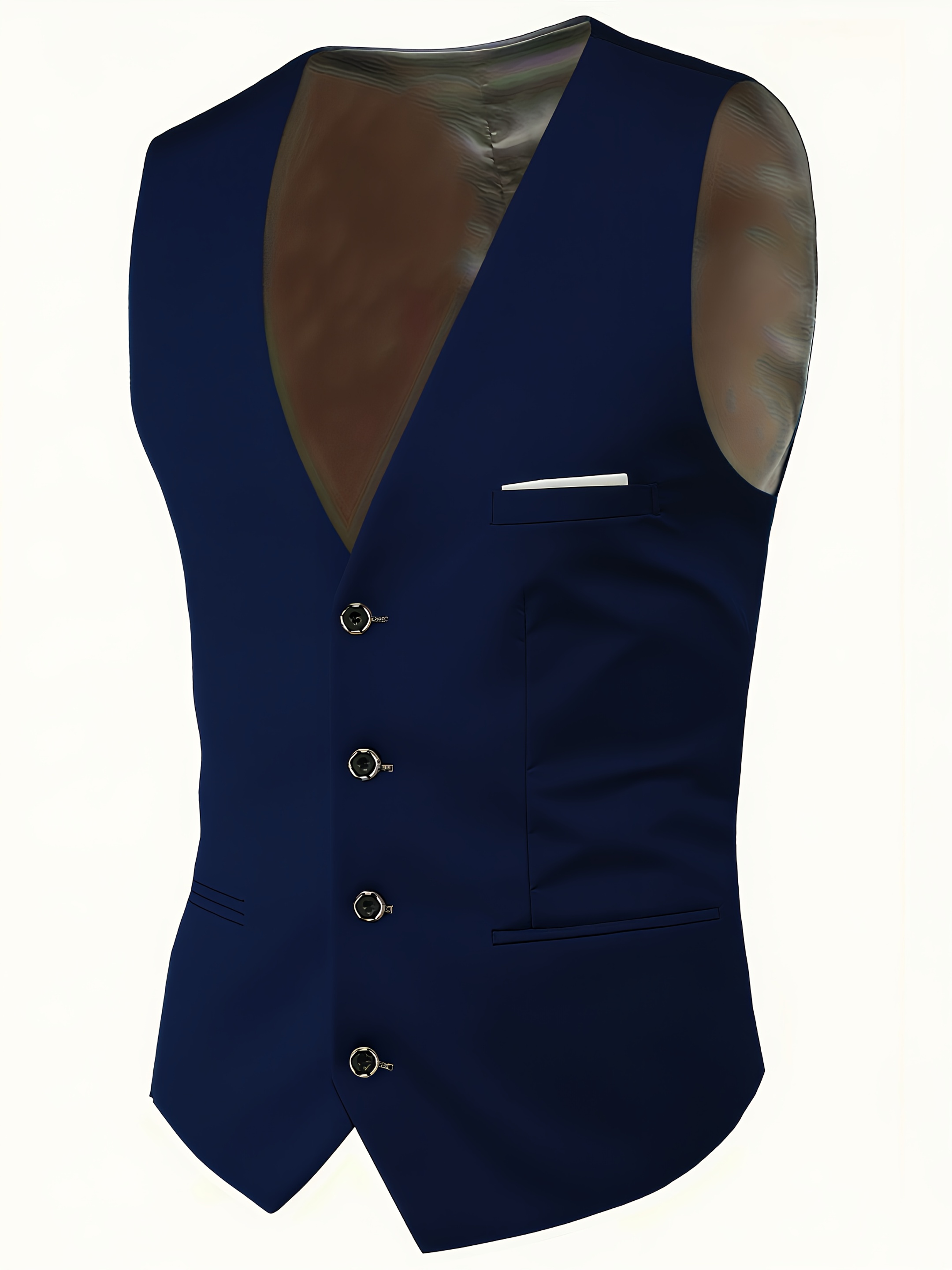 Men'S 3pcs Suit, Including a Blazer, Vest, And Trousers, Stylish And High-Quality.