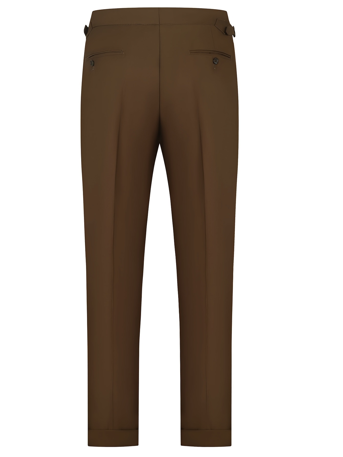 brown trousers premium high waist dress pants - Temu Canada