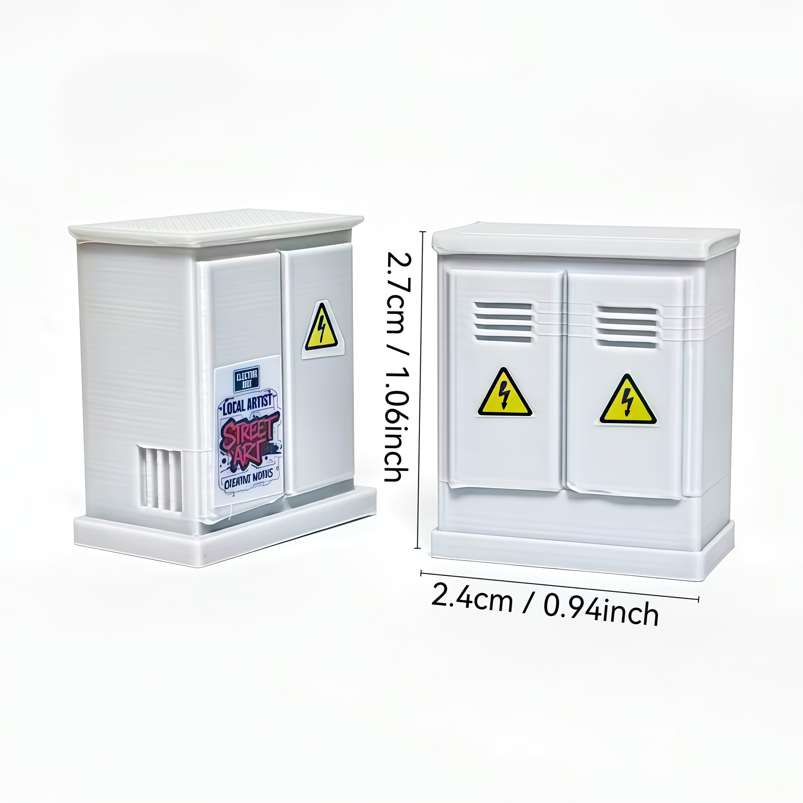 Distribution Box Model 1:64 Scale Plastic Electrical Control Box