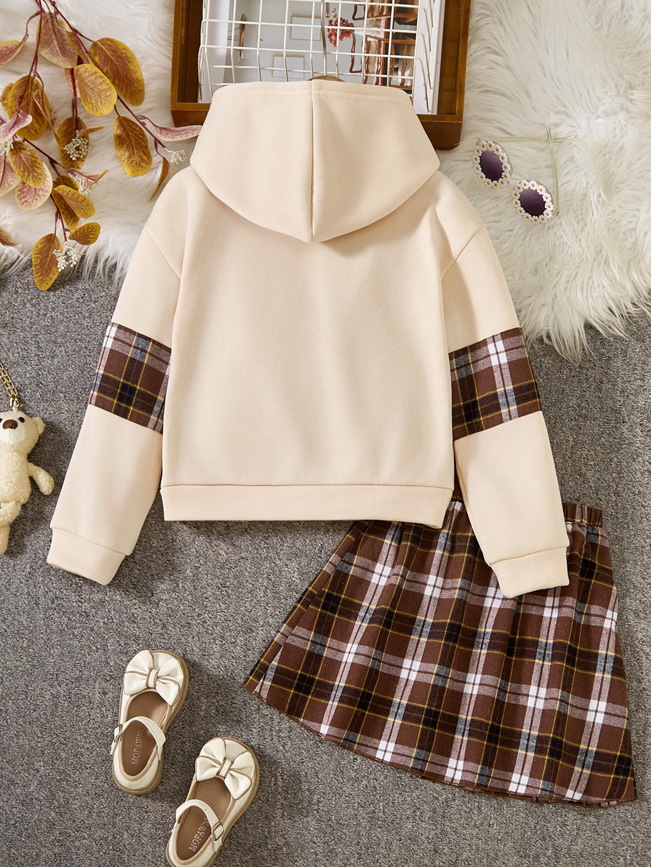 meisjes bear lange mouwen trui geplooide Temu Netherlands