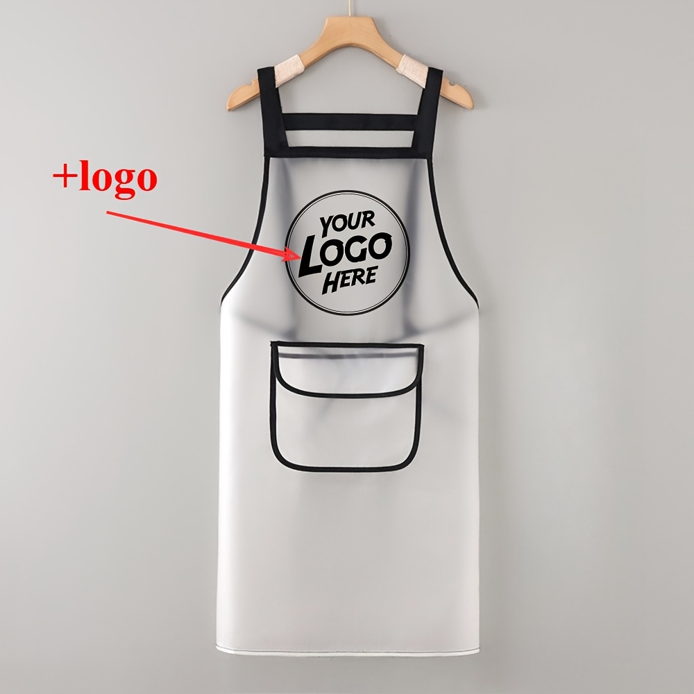 TEMU Customizable Tpu Apron With Large Pockets, Ideal For Cooking, Baking, And Gardening - Perfect Gift For Halloween And Christmas, Personalized