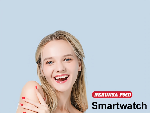 Montre Connectée P66 (Appels Entrants/Sortants), Traqueur d'Activité Fitness pour Femmes et Hommes, Montre Intelligente avec Modes Sport Multiples, Compatible Smartphones Android/iOS