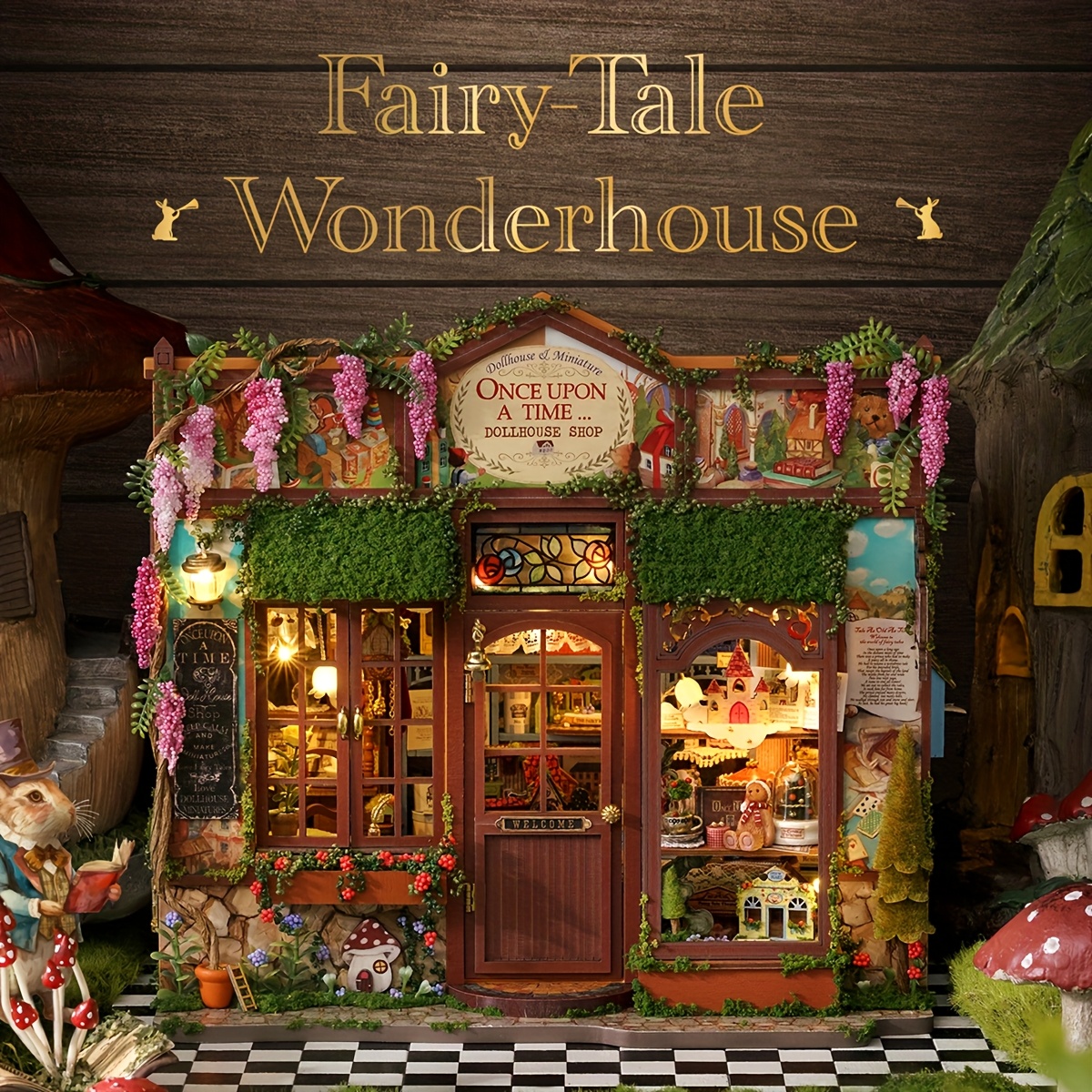 a handcrafted wooden dollhouse model featuring architectural scenes assembly of small house room models with furniture suitable for home decoration and as gifts for birthdays and holidays does not     or batteries