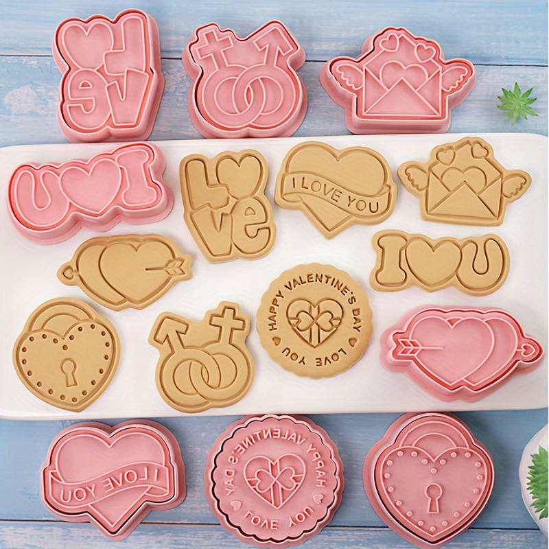 

's Day & - 1pc Plastic Fondant For Diy , For Biscuits &