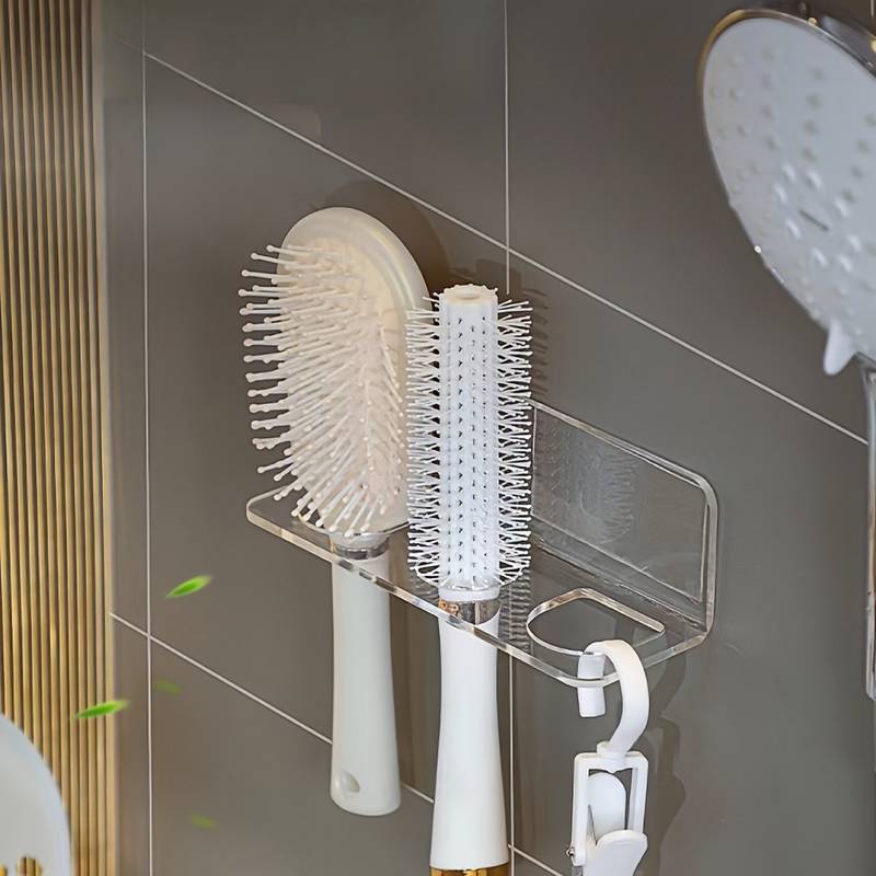Toothbrush Holder Hairbrush Holder For Bathroom Hair Brush Holder