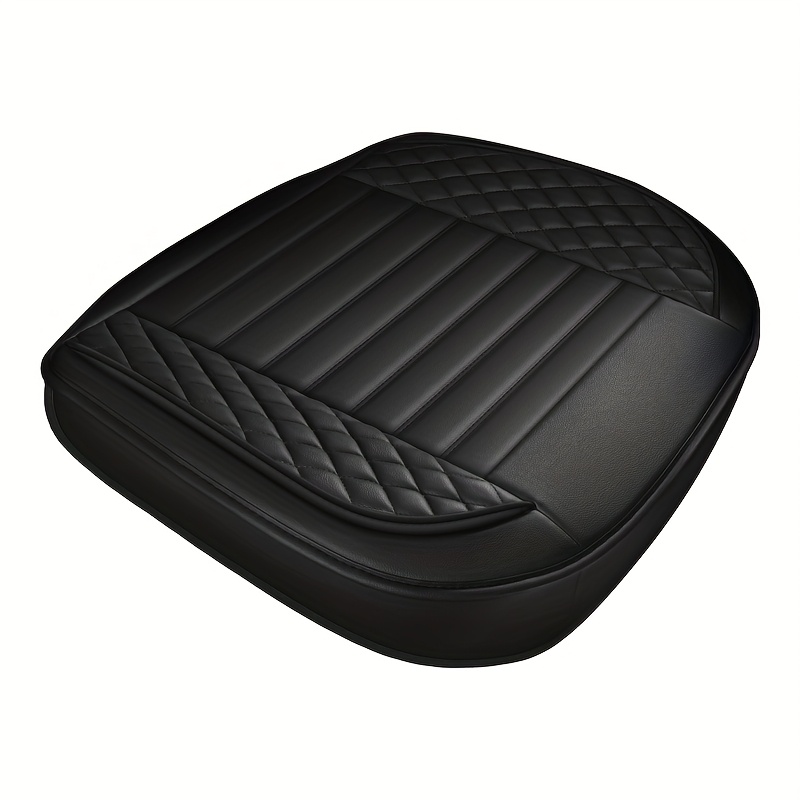 TEMU 1pc Of Car Seat Cover For The Front Single Seat, Suitable For All , Made Of Faux Leather, Compatible With Sedans, Suvs, And Pickups