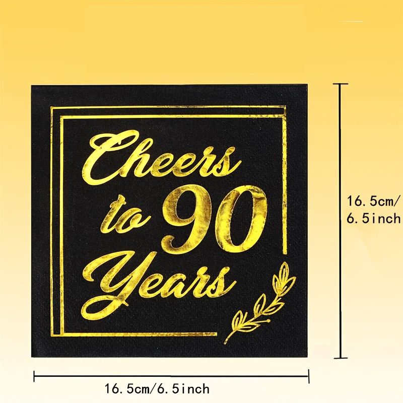 Cheers To Black Golden 90 Tissue 20 Sheets