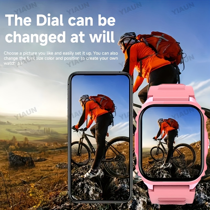 sporty multifunctional smartwatch with wireless calling outdoor hiking travel wear sports data tracking alarm clock prolonged sitting reminder metal body silicone strap   gift Product details 6