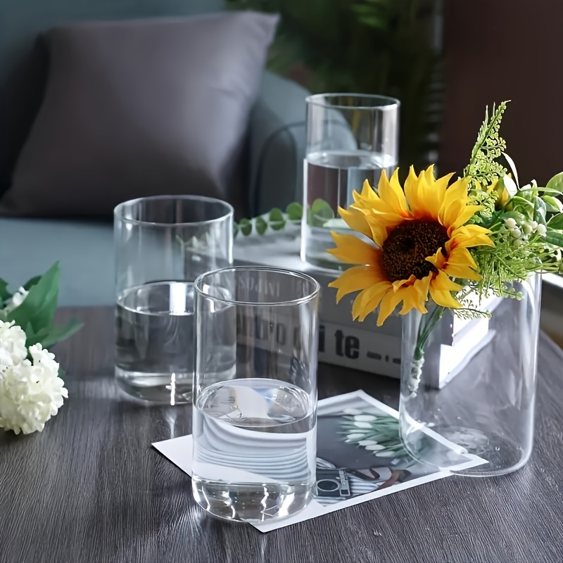 Easter Arrangement in Glass Cylinder Vase