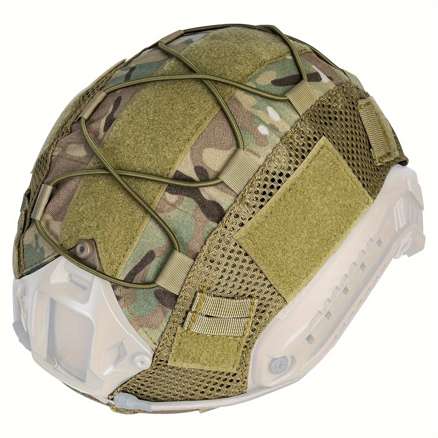 Housse de casque tactique de chasse camouflage russe EMR, housse en tissu pour casque M88  18