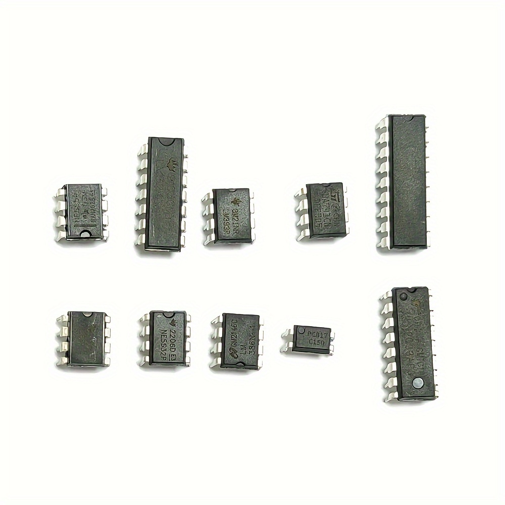 kit de 85 piezas de chips   ne555, lm324 y más - componentes electrónicos versátiles para proyectos diy detalles 2