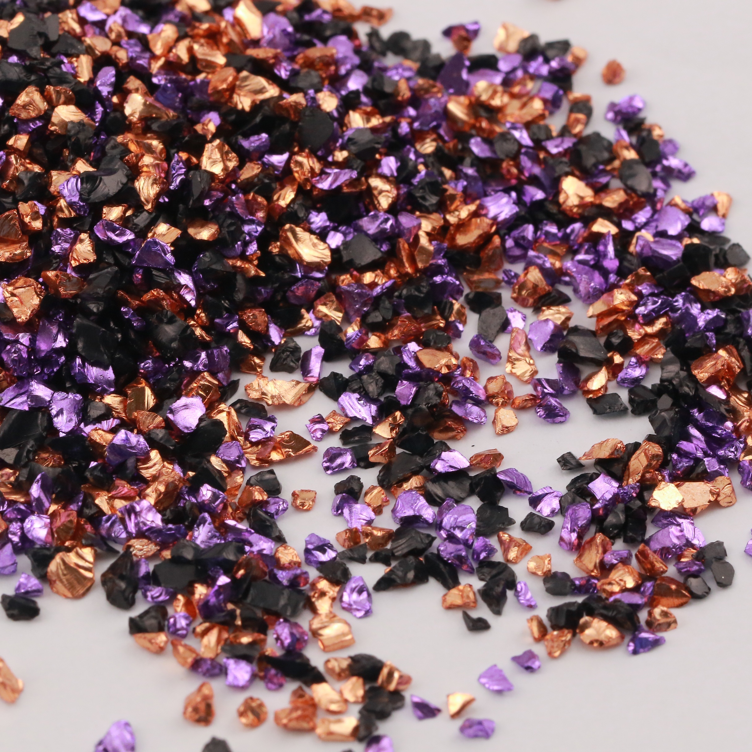 Halloween Glass Non-porous Gravel Beads Handmade For Nail Art Decoration Additions Filler