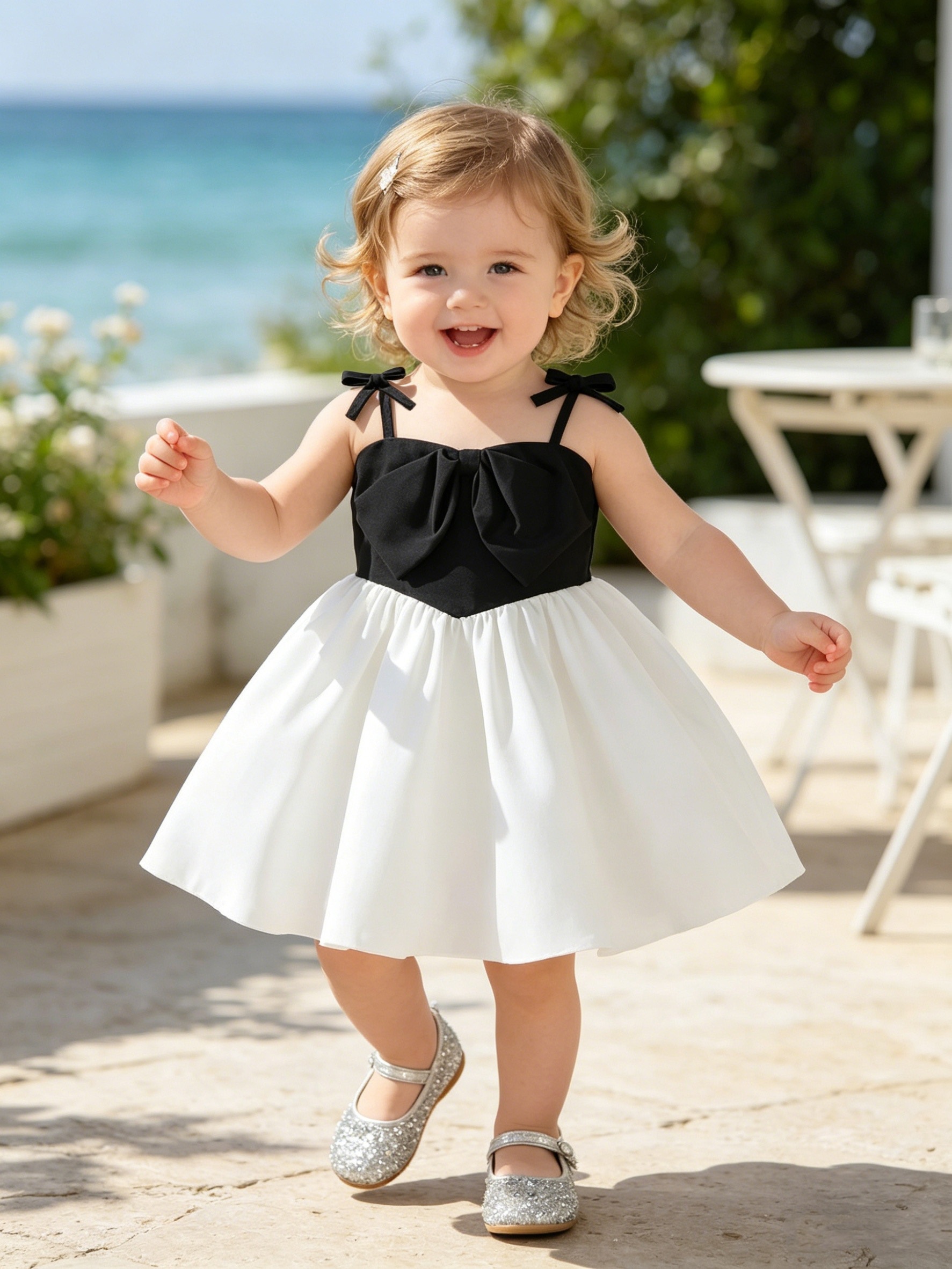 open lace back dress Rose Princess Storybook - Twirl Set