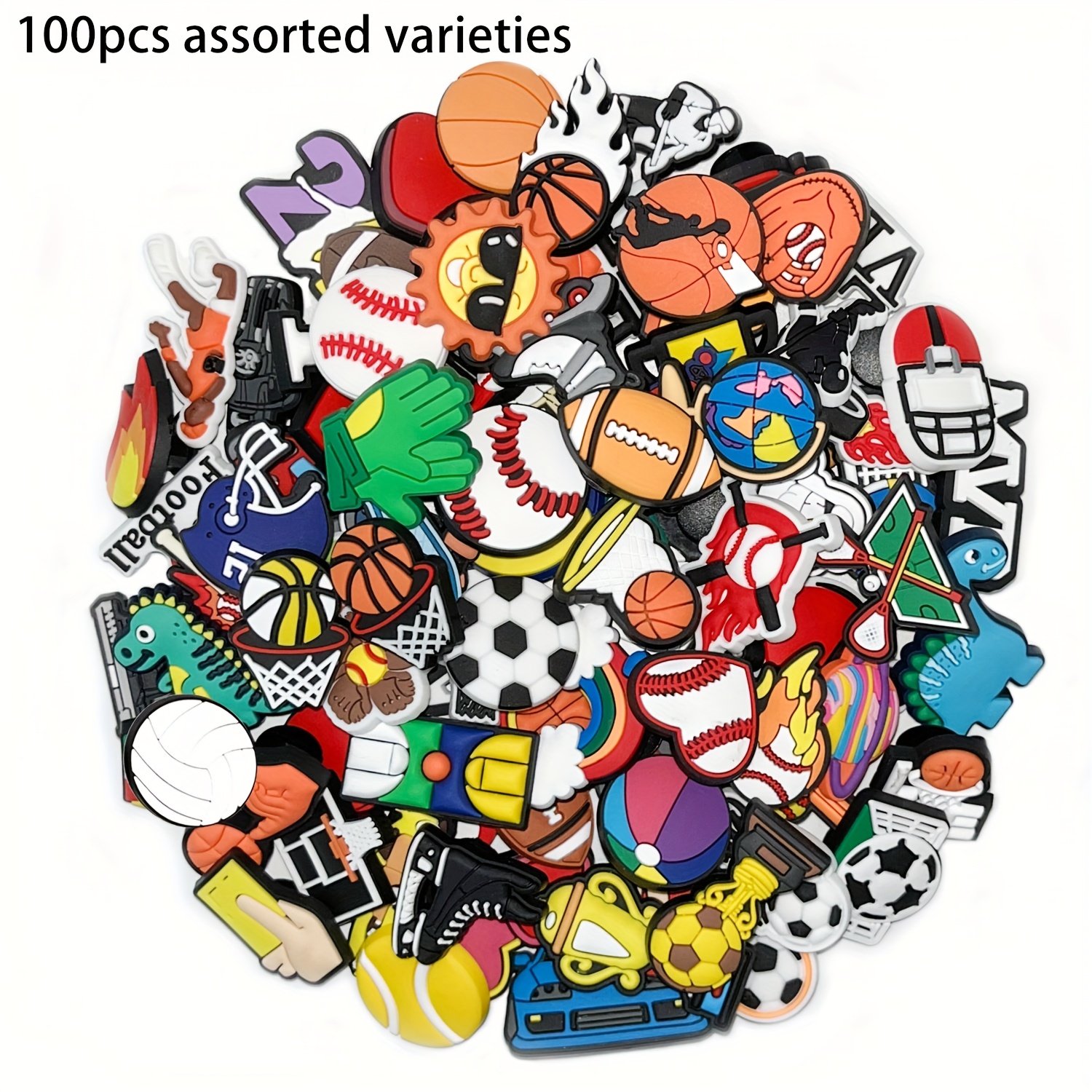 TEMU 30/50/100/pcs Random Movement Of Various Styles Of Accessories