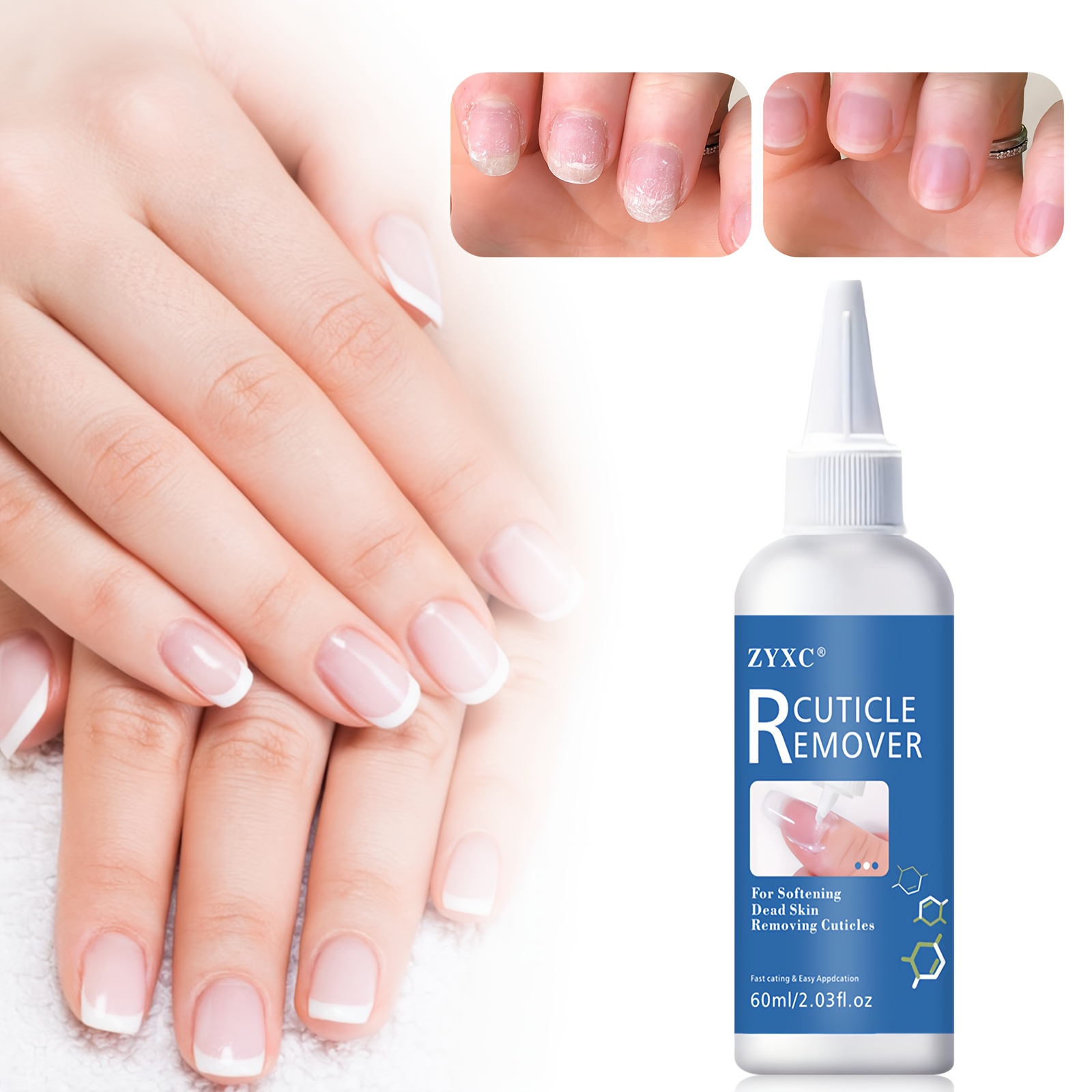 60ml moisturizing cuticle softener instant remover