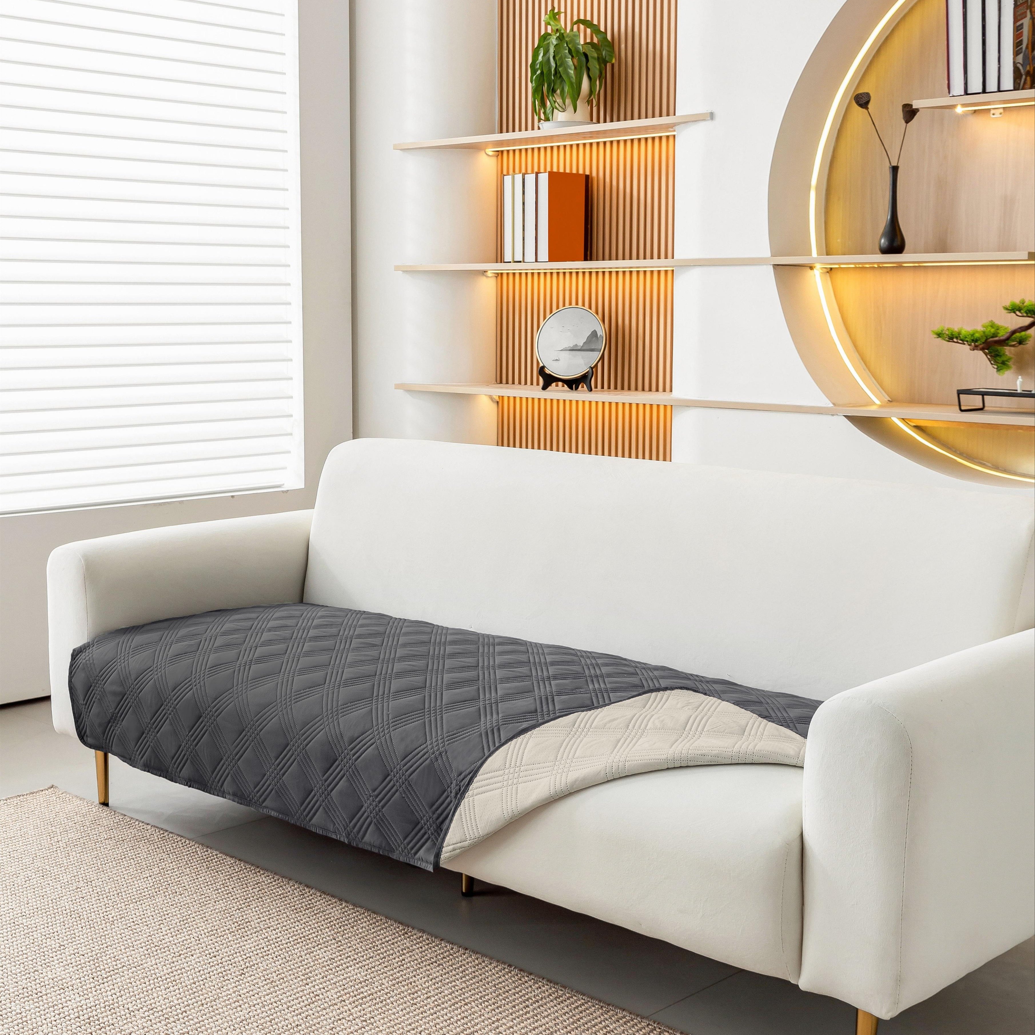 1pc Pet Non-slip Sofa Cover, Pet Sofa Cushion, Suitable For And Machine Washable, Seats 1 To