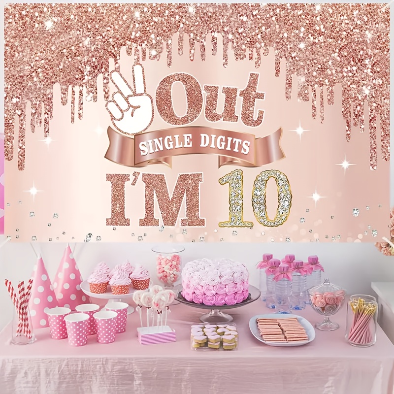 Décoration D'anniversaire 30 Ans Pour Femme Bannière De