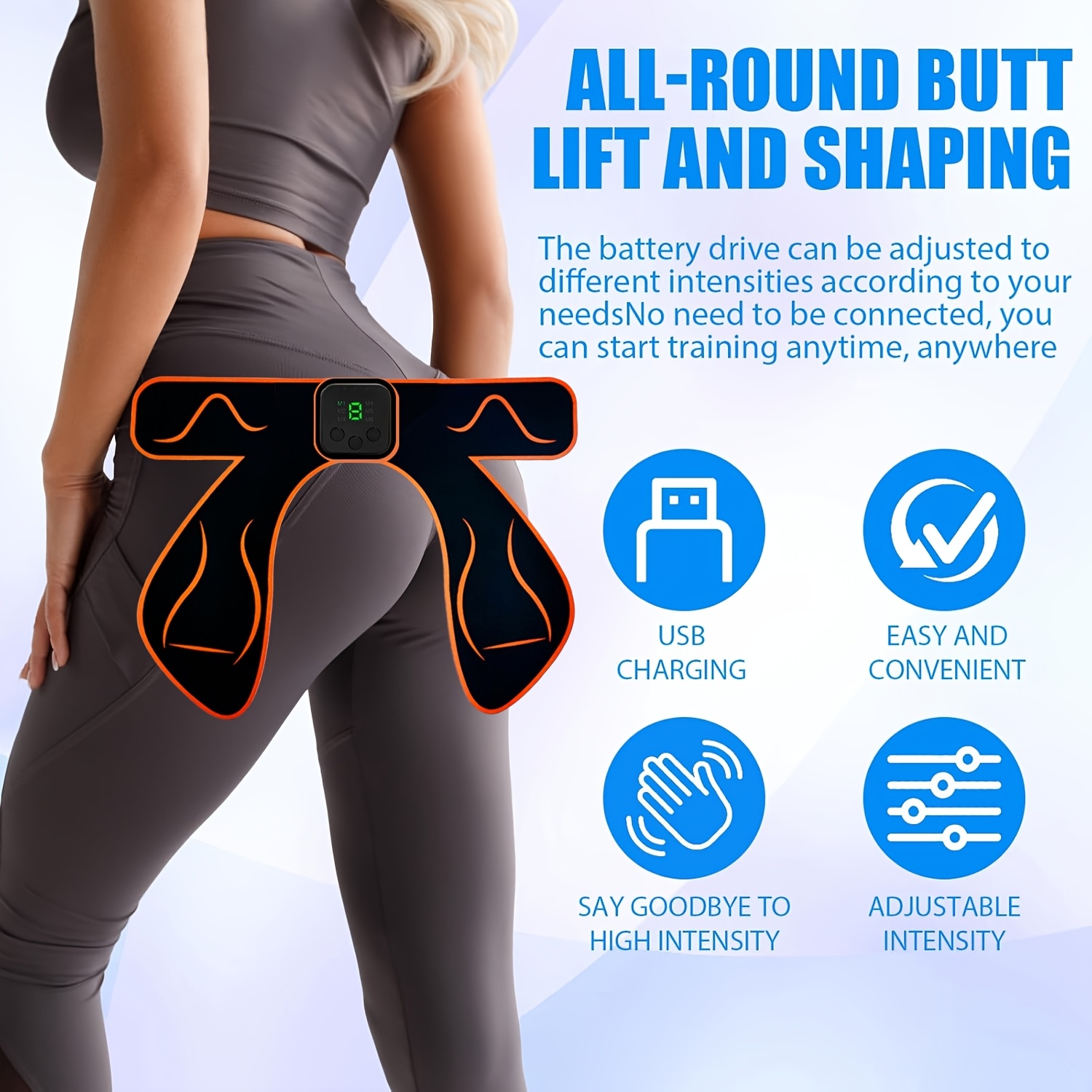 ems buttocks toner – smart wearable butt lifter-wireless