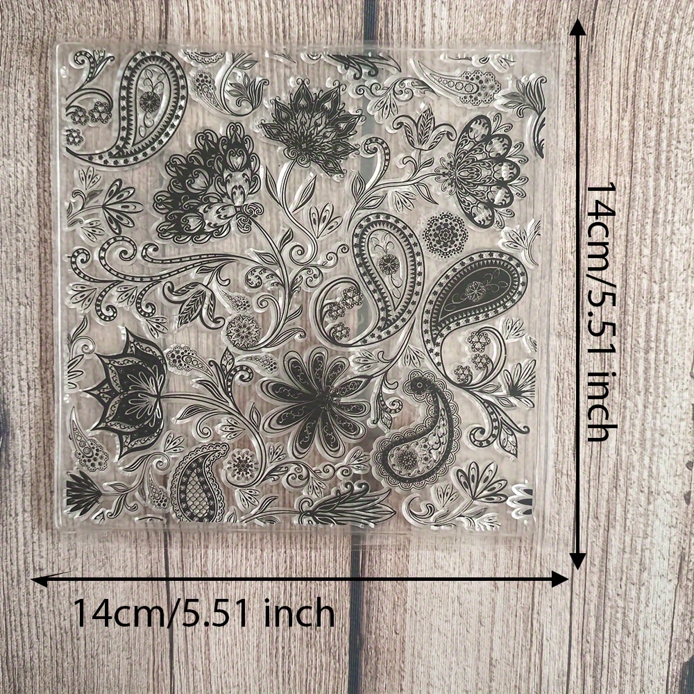 Irregular Flower Clear Stamps For Diy Scrapbooking Card Making Album Decorative Seal Craft Rubber Stamp