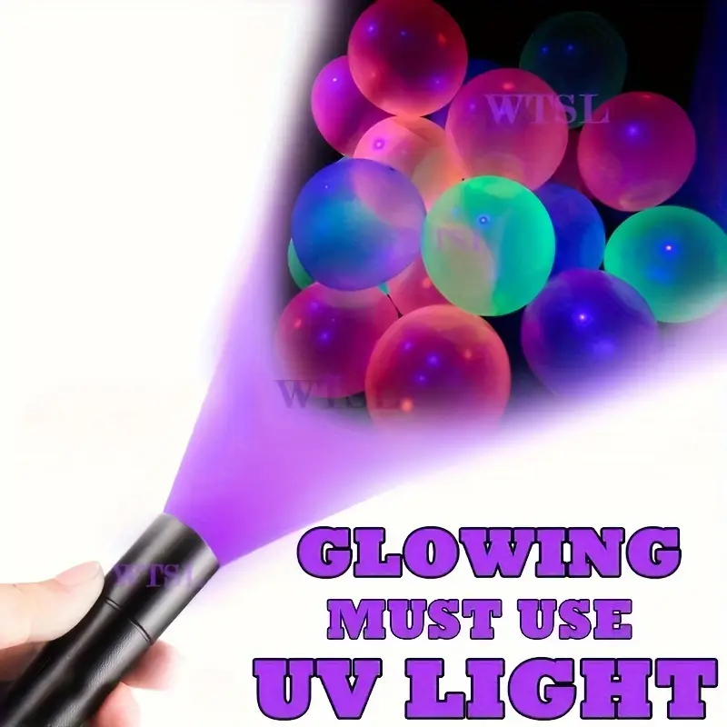 neon glow balloons 100 500pcs reusable glow in the dark fluorescent balloon colorful neon glow party balloon birthday party decor halloween christmas gift toys & games details 1