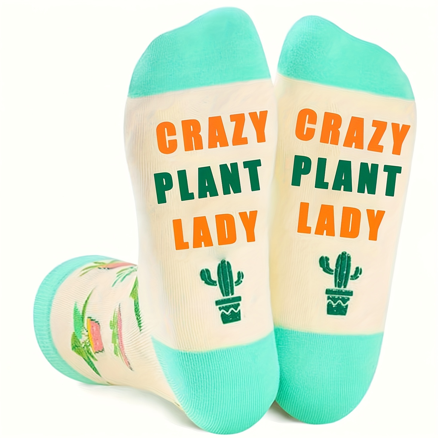 1 Pair Socks For Women Men - Sunflower Yoga Succulent Socks, Gifts For Succulent Sunflower Pot Leaf