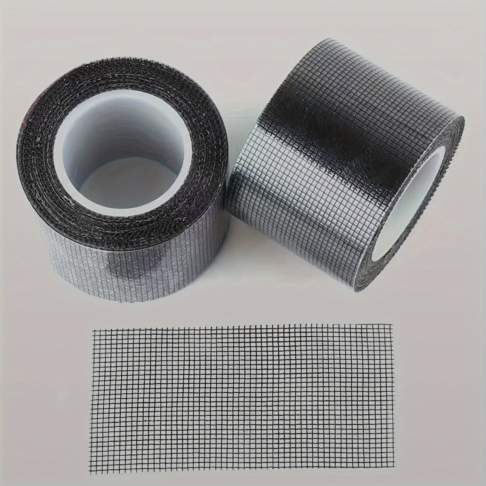 

2 Rolls Window Screen Repair Tape, Screen Repair Kit For Windows Or Doors, Strong Adhesive Screen Patch Screen Tape Mesh Repair 5cmx 200m