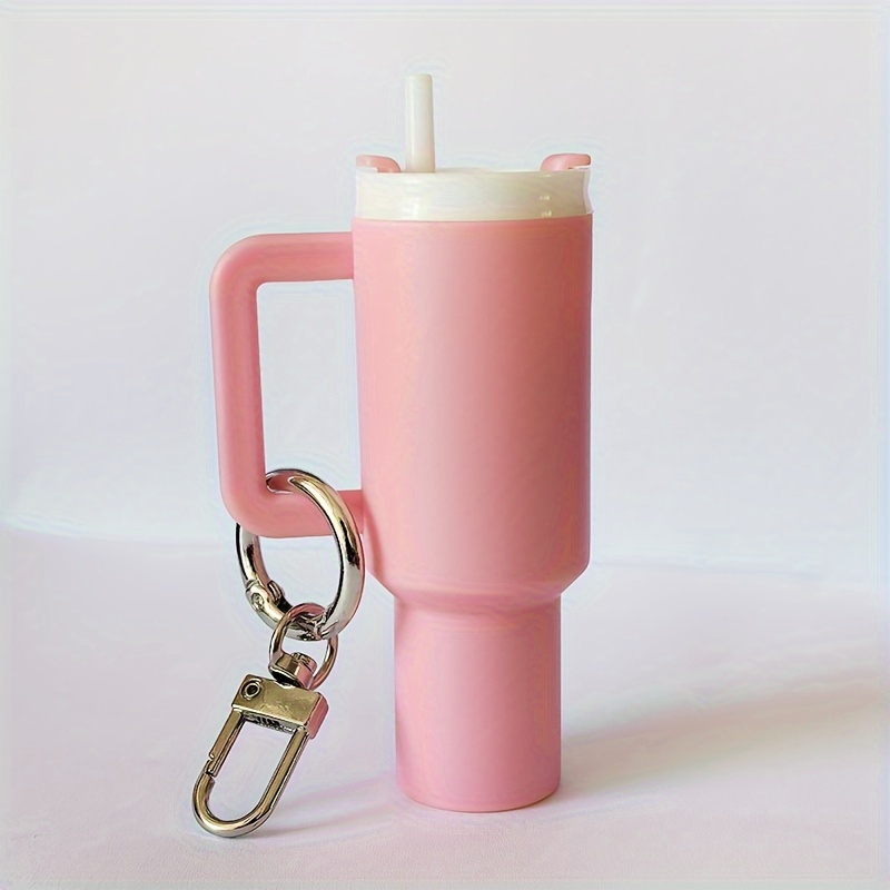 cup keychain for backpacks         pvc   simulation     key         for decor       key             details 7