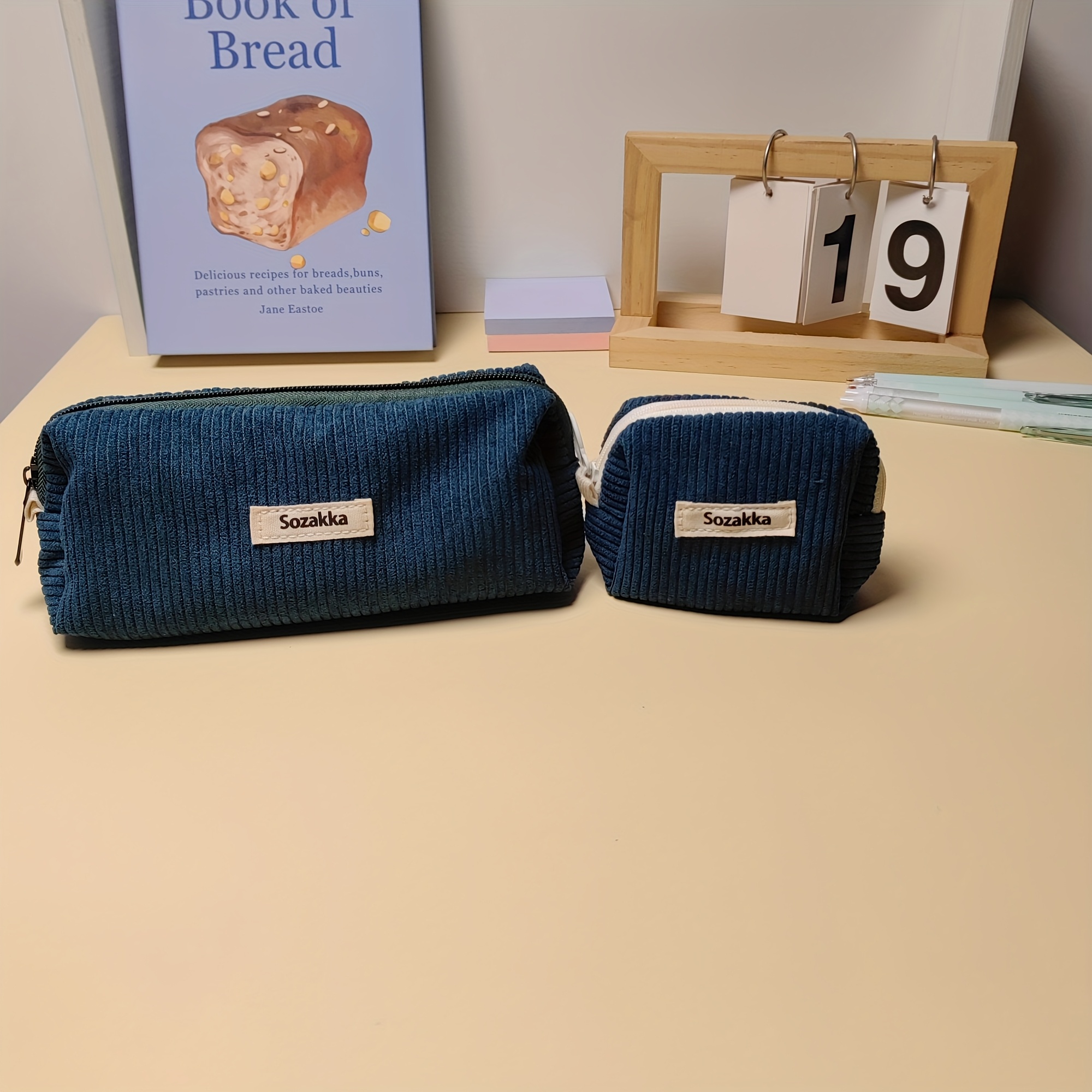 Große Kosmetiktasche Für Damen – Mit Reißverschluss, Wasserabweisend – Perfekt Als Reise-Toilettenbeutel & Make-up-Bag