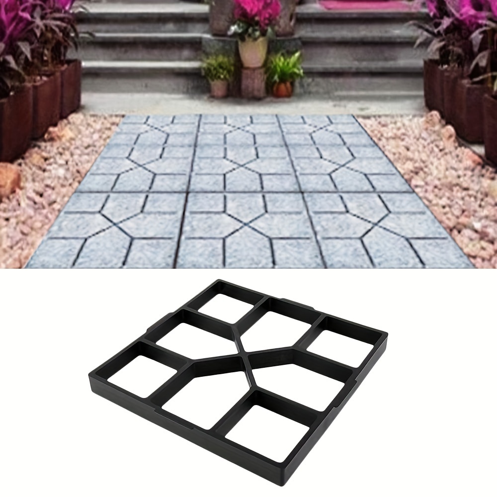 

Reusable Diy Kit - Stepping Stone Walkways, Patios & -to-use Forms For Outdoor Furniture And Decor