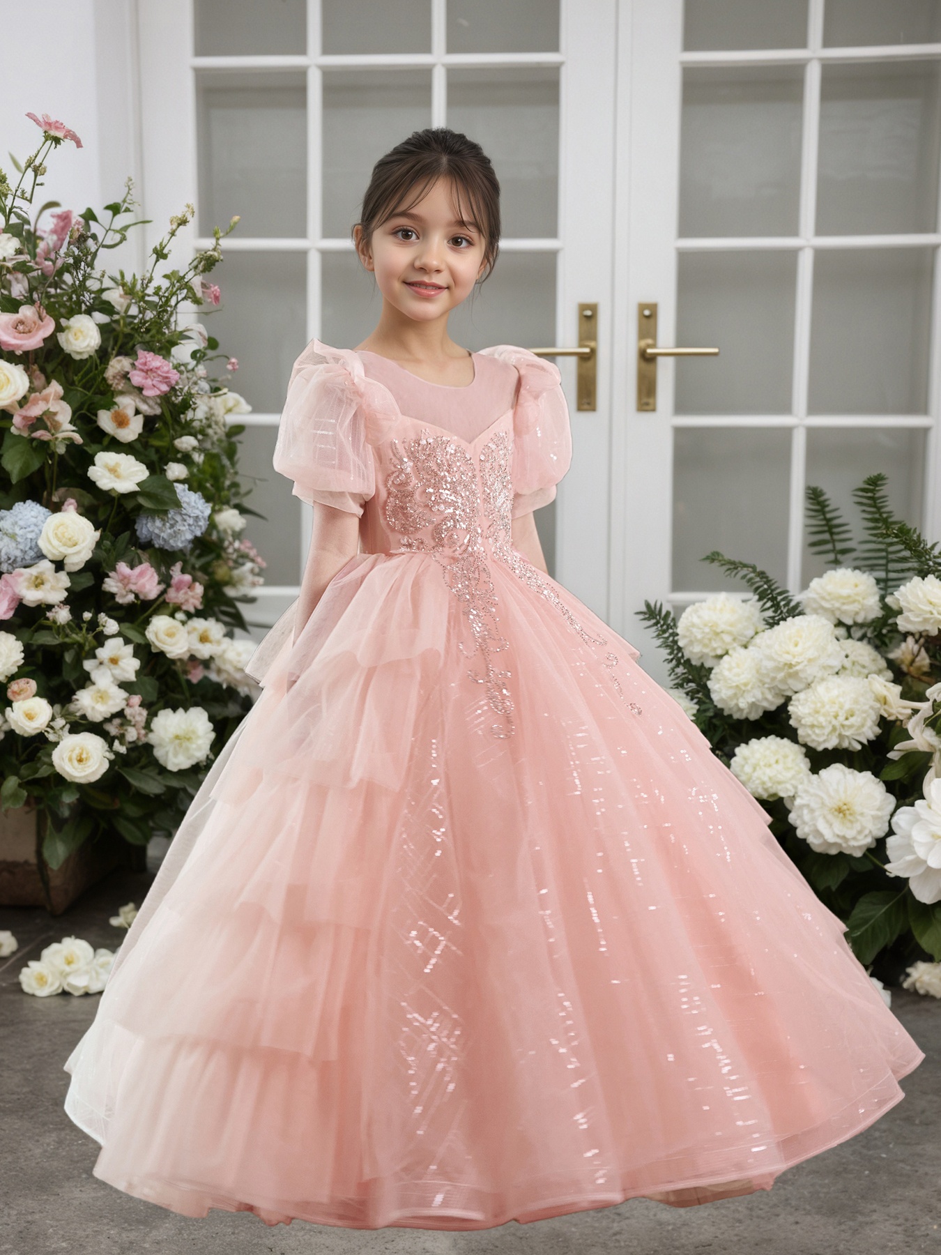 wedding dresses in champagne color Ivory Lace Tulle Dress Off Shoulder – Lisposa Adds a touch of Gap Floral White Blue MD3.19 size:US2