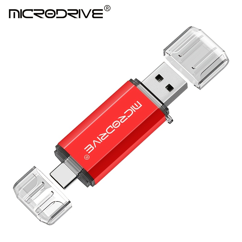Image of 4-color 2.0 Typc-c U Disk 2in 1usb-typc-c Universal Notebook Mobile Phone Transmission Metal Frosted Texture 128g 64g 32g 16g