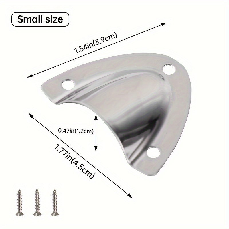 TEMU di ventilazione a conchiglia in acciaio inossidabile, copertura per cavi, presa, cappuccio, a conchiglia - 1 pz Struttura e design aerodinamico