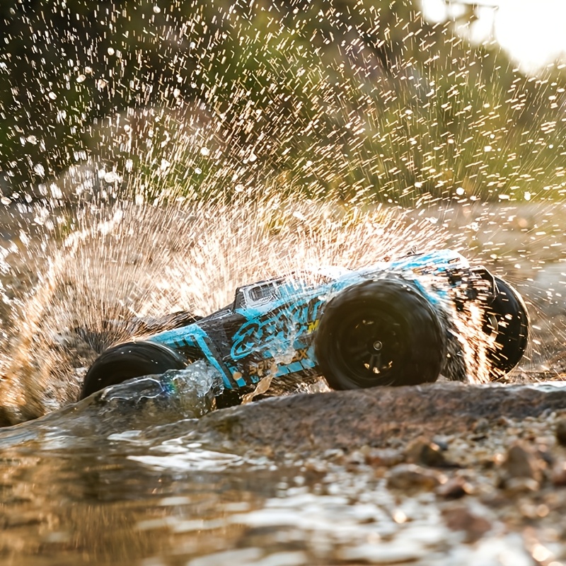 of 80km h brushless high power four wheel   off road racing car metal differential full range   speed control pvc high quality shell all terrain use   simulation   ideal gift for 8 competitive enthusiasts 4